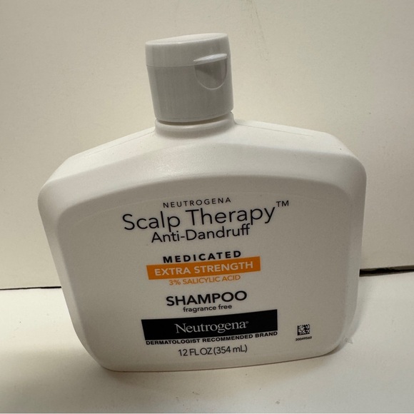 Neutrogena Scalp Therapy Anti-Dandruff Shampoo Extra Strength 12 OZ - Picture 1 of 3